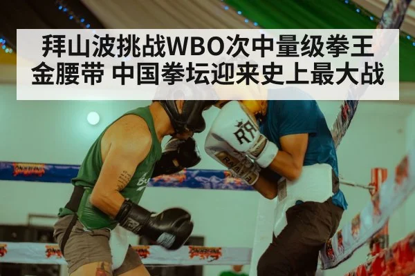 拜山波挑战WBO次中量级拳王金腰带 中国拳坛迎来史上最大战